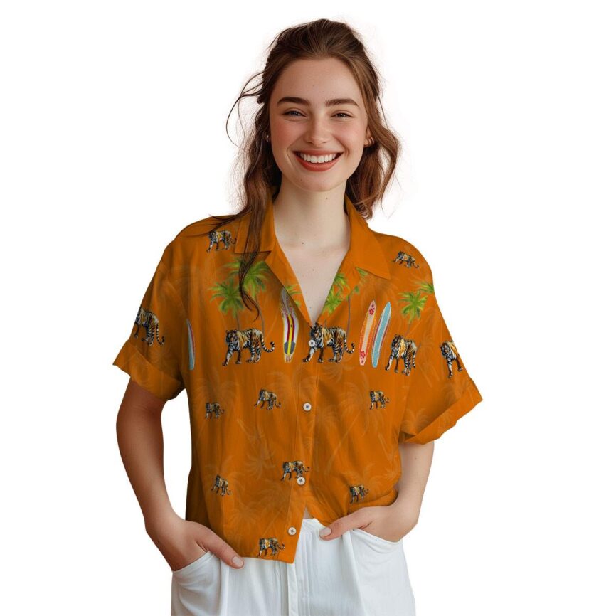 Tiger Island Theme Hawaiian Shirt Top rated