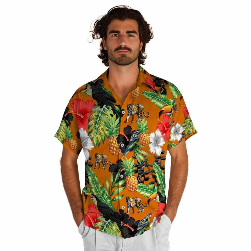 Tiger Leafy Toucan Hawaiian Shirt New Arrival