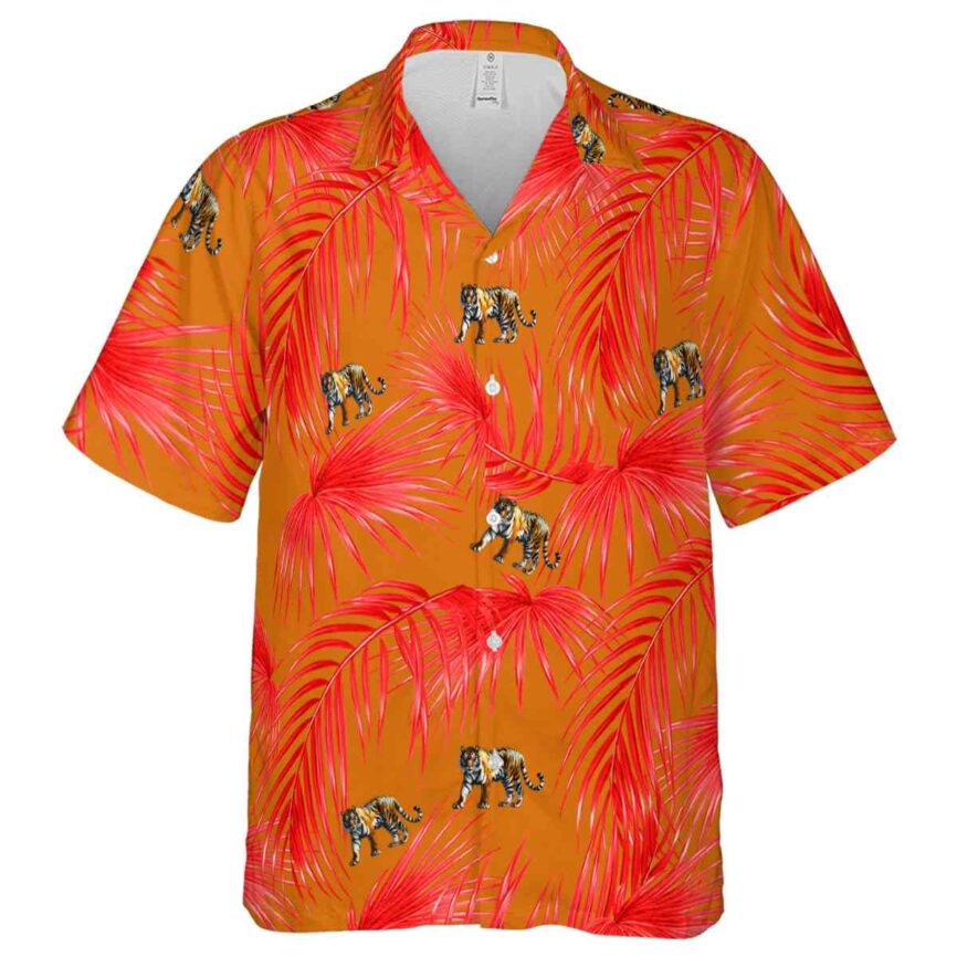 Tiger Palm Frond Hawaiian Shirt Fashion forward