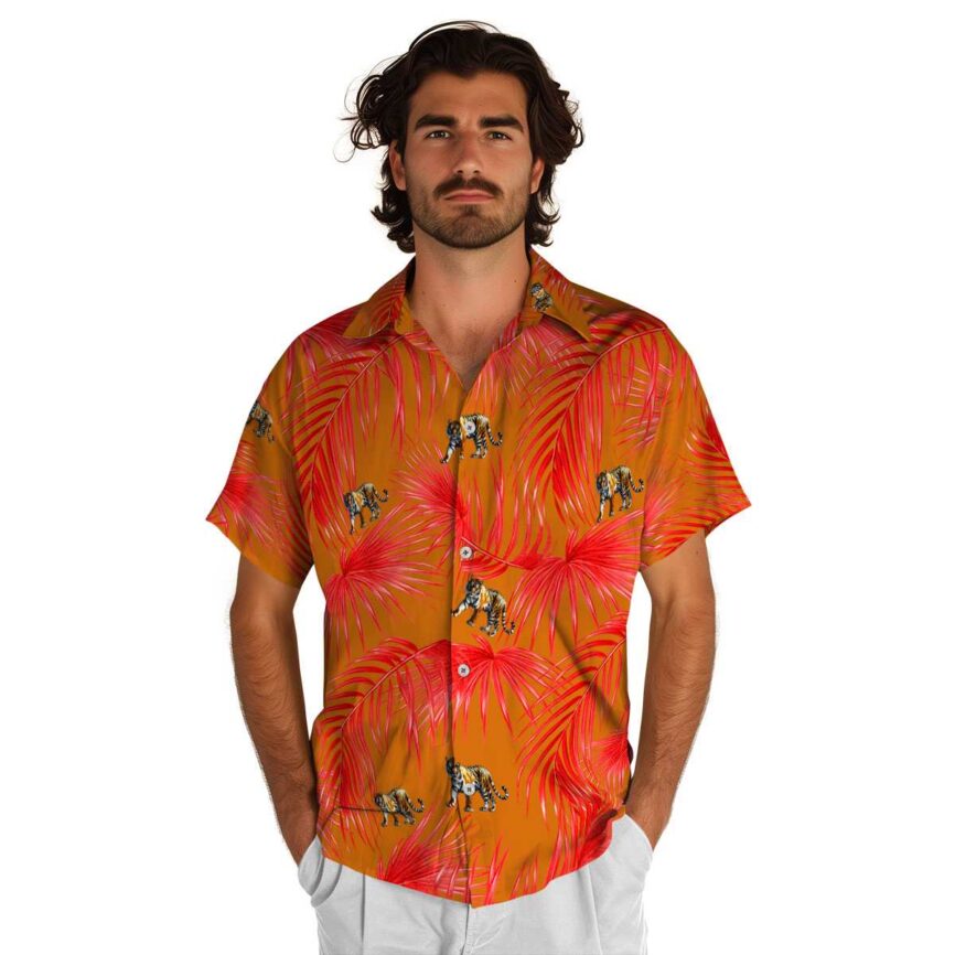 Tiger Palm Frond Hawaiian Shirt New Arrival