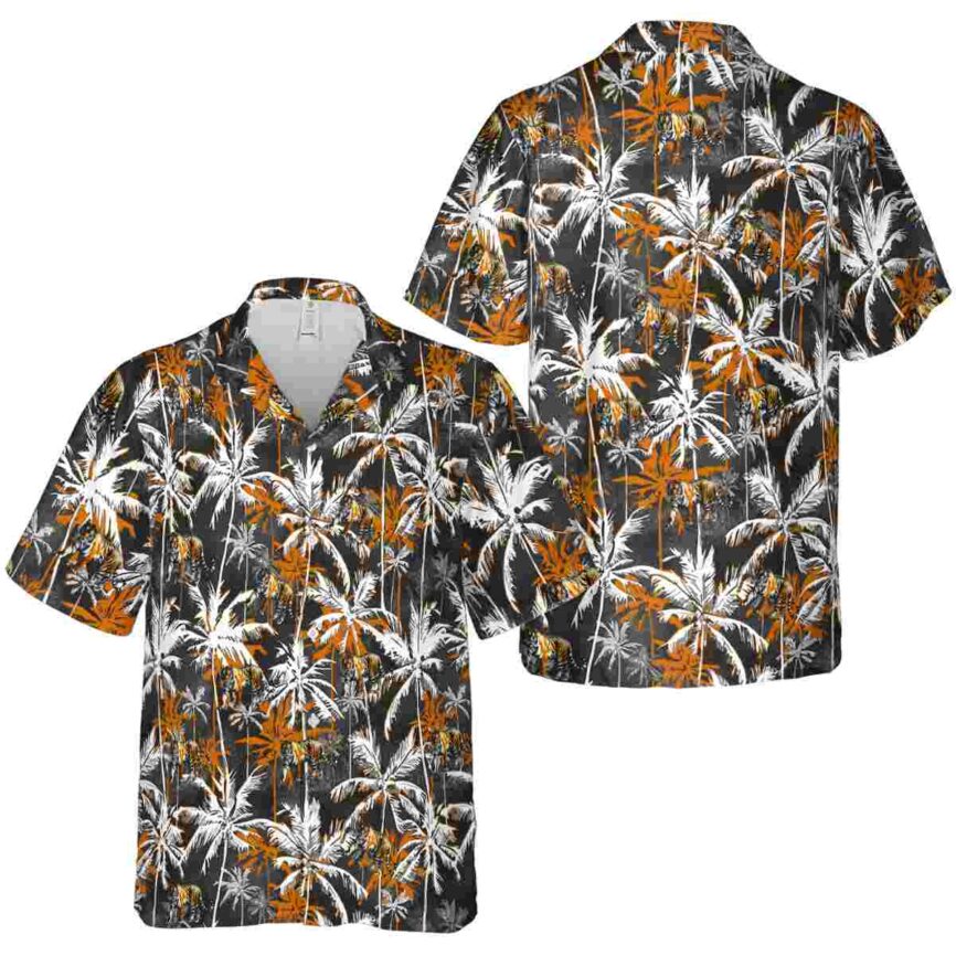 Tiger Palm Themed Hawaiian Shirt Premium grade