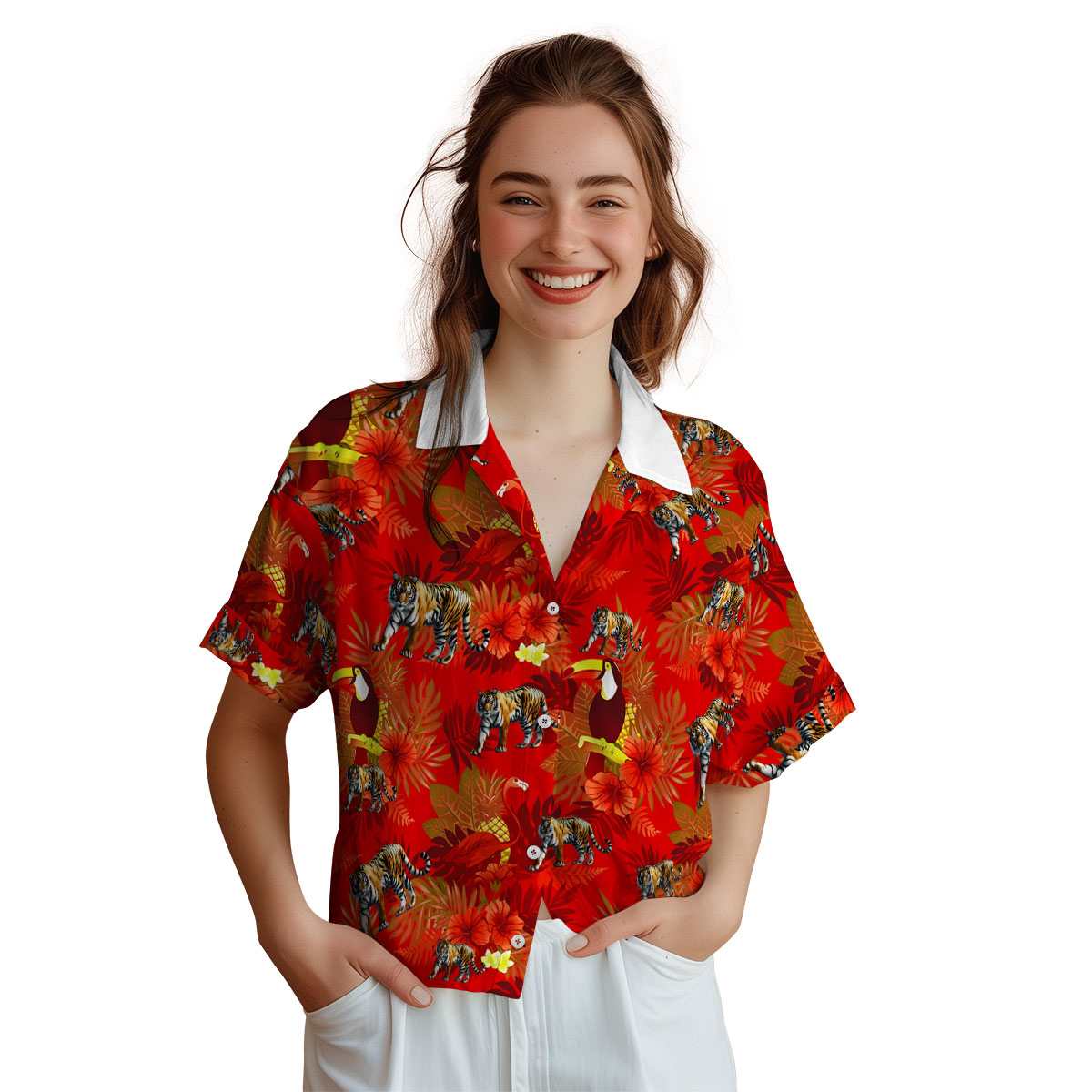 Tiger Tropical Bird Hawaiian Shirt Top rated Tiger Tropical Bird Hawaiian Shirt Top rated