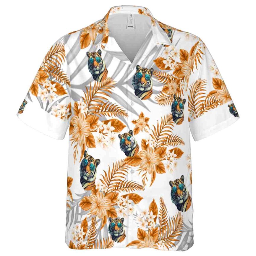 Tiger Tropical Blossom Hawaiian Shirt Fashion forward