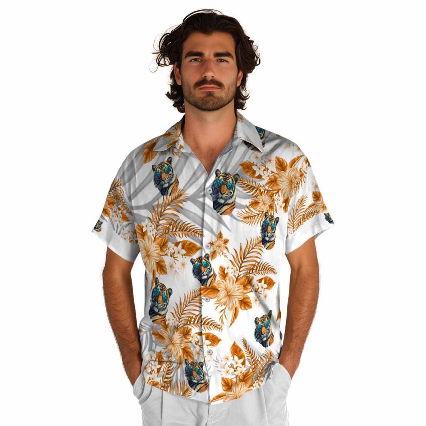 Tiger Tropical Blossom Hawaiian Shirt New Arrival