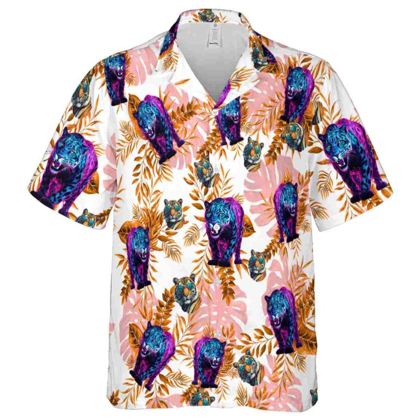 Tiger Tropical Fronds Hawaiian Shirt Fashion forward