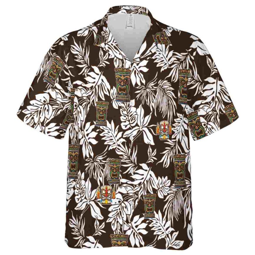Tiki Bold Foliage Hawaiian Shirt Fashion forward