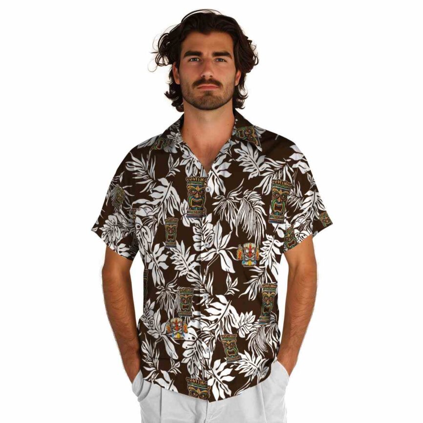 Tiki Bold Foliage Hawaiian Shirt New Arrival