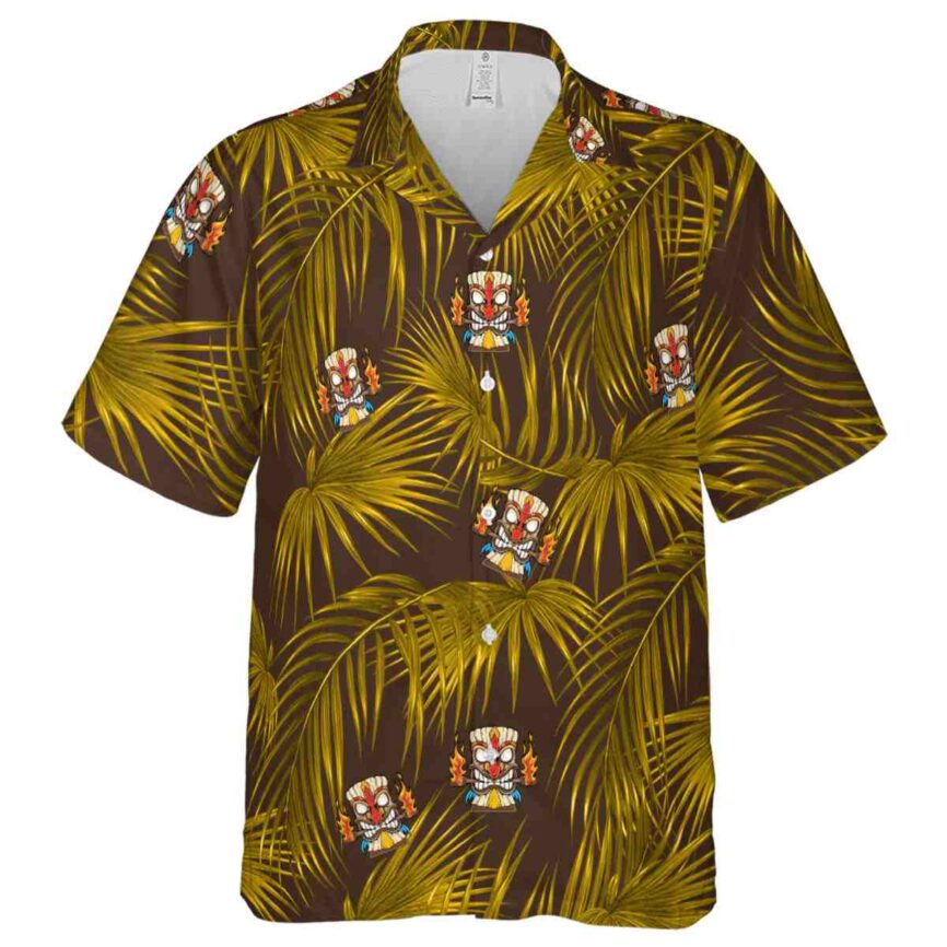 Tiki Palm Frond Hawaiian Shirt Fashion forward
