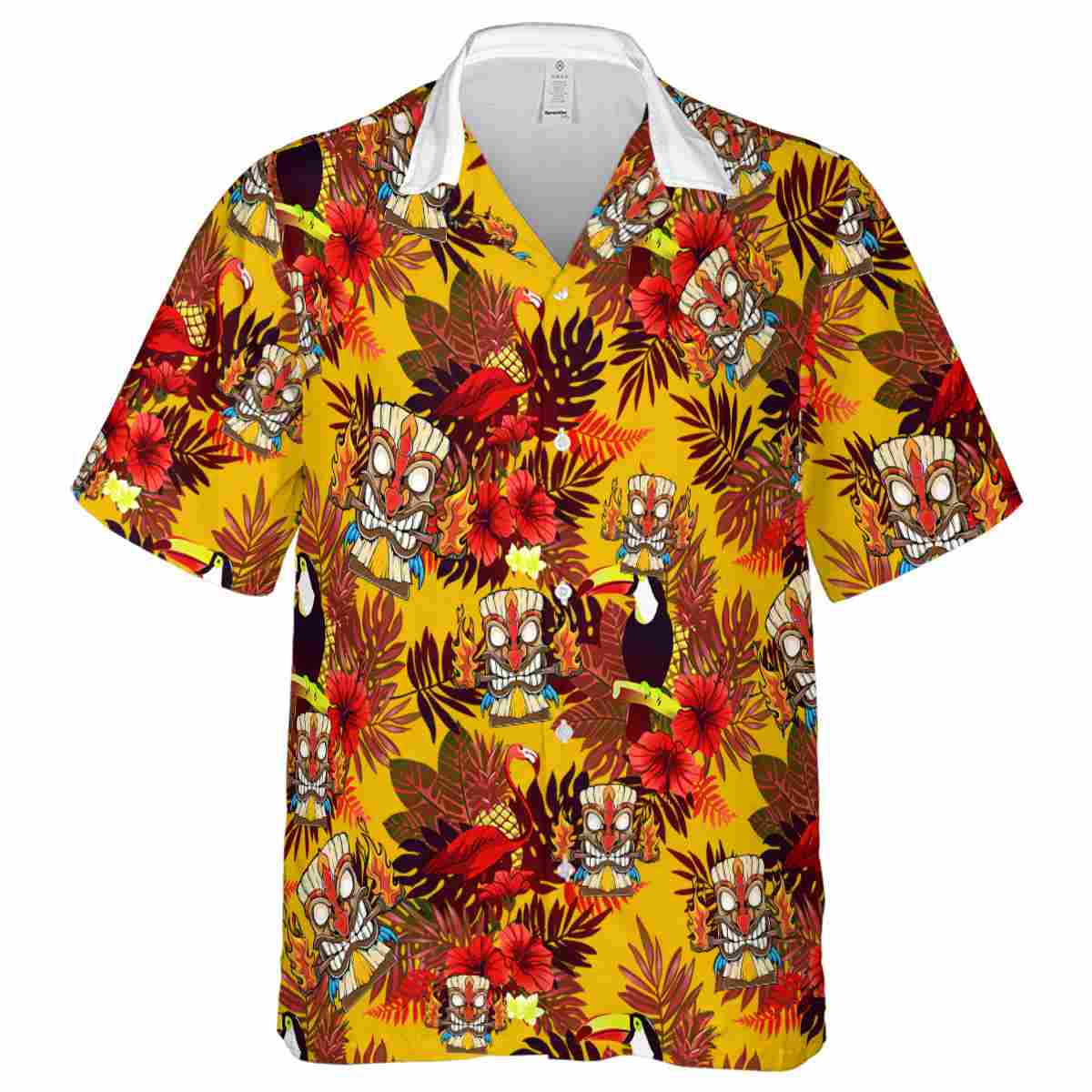 Tiki Tropical Bird Hawaiian Shirt Fashion forward Tiki Tropical Bird Hawaiian Shirt Fashion forward