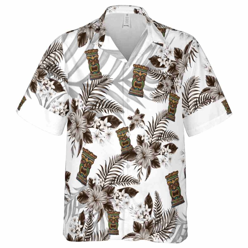 Tiki Tropical Blossom Hawaiian Shirt Fashion forward