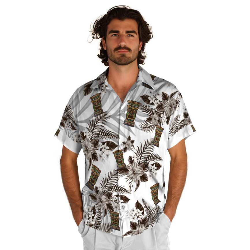 Tiki Tropical Blossom Hawaiian Shirt New Arrival