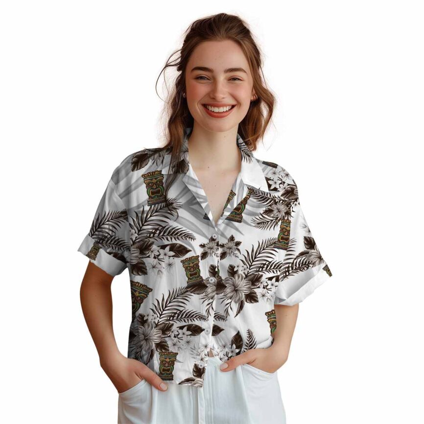 Tiki Tropical Blossom Hawaiian Shirt Top rated