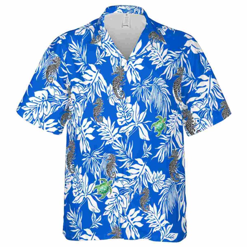 Tribal Bold Foliage Hawaiian Shirt Fashion forward