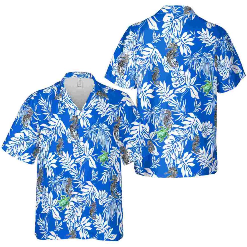 Tribal Bold Foliage Hawaiian Shirt Premium grade
