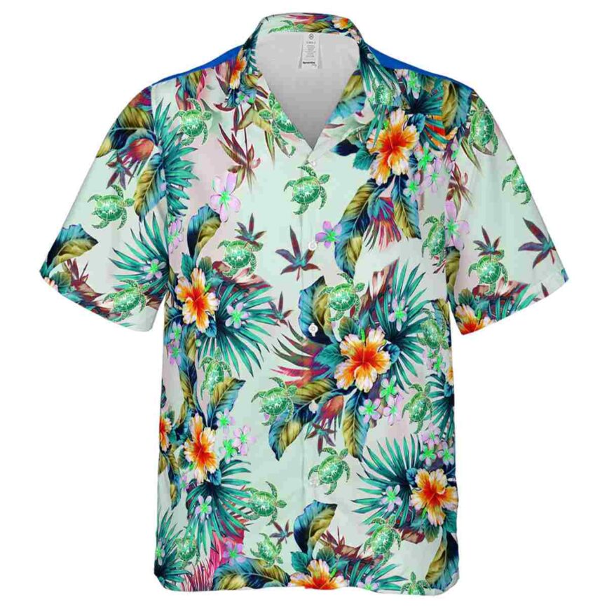 Tribal Floral Burst Hawaiian Shirt Fashion forward
