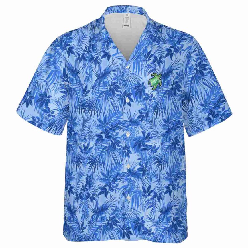Tribal Foliage Print Hawaiian Shirt Fashion forward