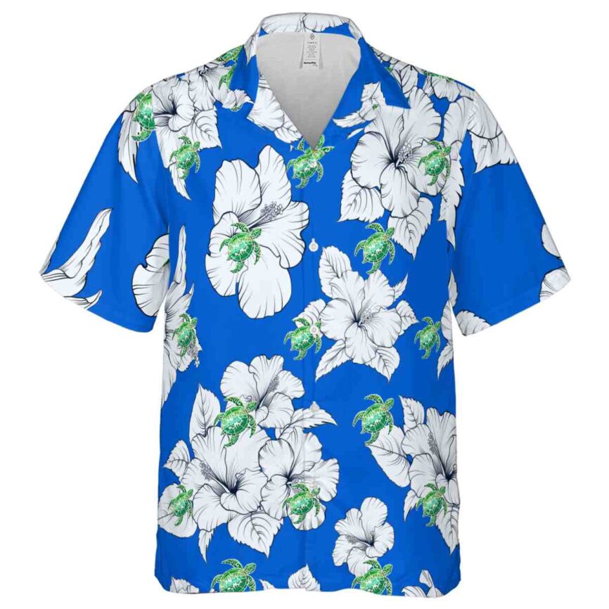 Tribal Hibiscus Flower Hawaiian Shirt Fashion forward