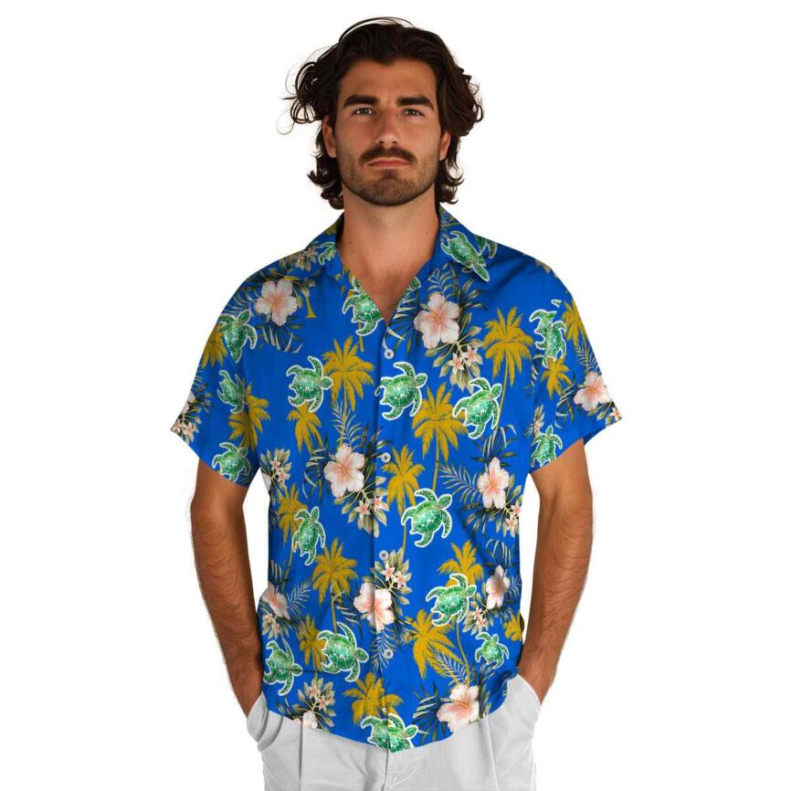 Tribal Hibiscus Palm Hawaiian Shirt New Arrival