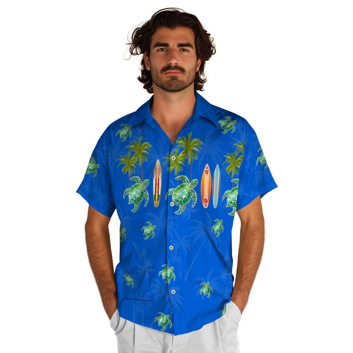 Tribal Island Theme Hawaiian Shirt New Arrival Tribal Island Theme Hawaiian Shirt New Arrival