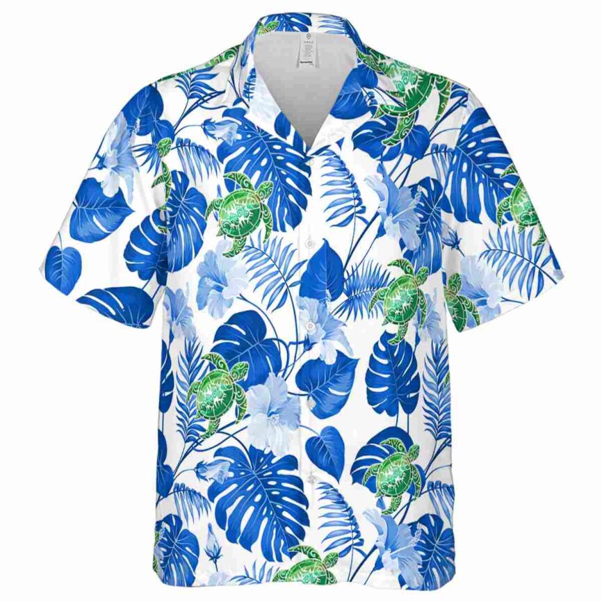 Tribal Leaf Pattern Hawaiian Shirt Fashion forward