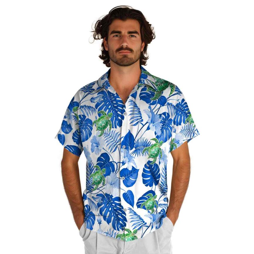 Tribal Leaf Pattern Hawaiian Shirt New Arrival