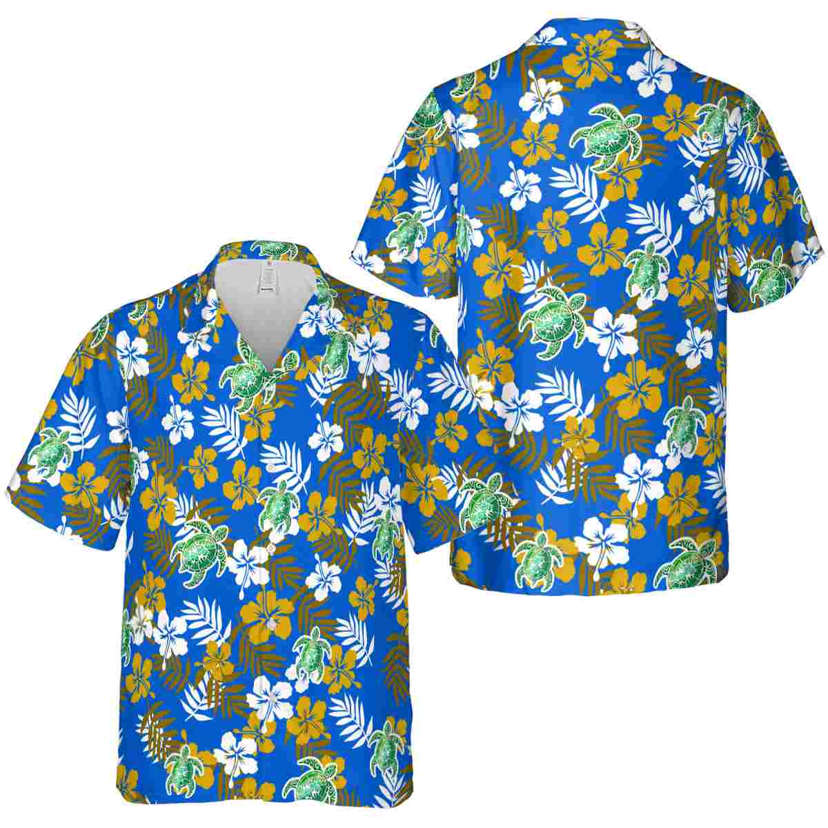 Tribal Leafy Hibiscus Hawaiian Shirt Premium grade Tribal Leafy Hibiscus Hawaiian Shirt Premium grade