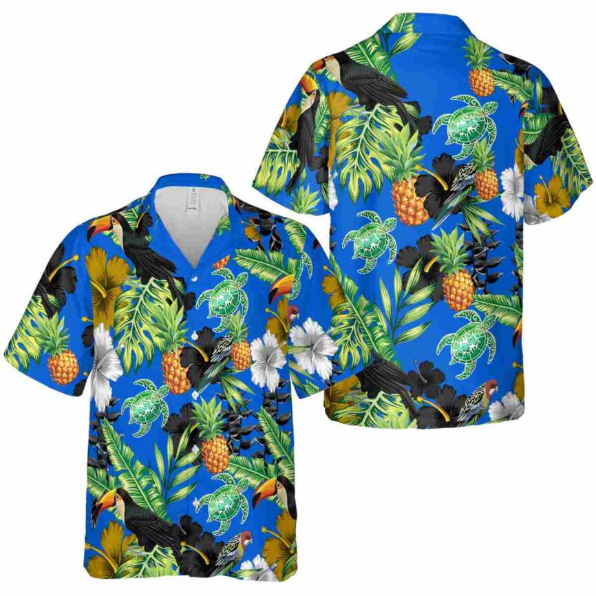 Tribal Leafy Toucan Hawaiian Shirt Premium grade