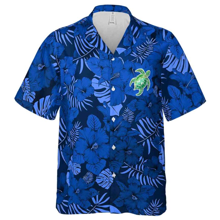 Tribal Monochrome Floral Hawaiian Shirt Fashion forward