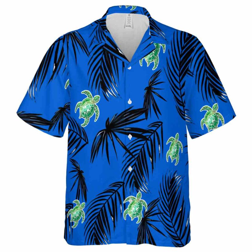 Tribal Monochrome Palm Hawaiian Shirt Fashion forward