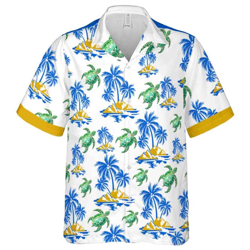 Tribal Palm Island Graphic Hawaiian Shirt Fashion forward