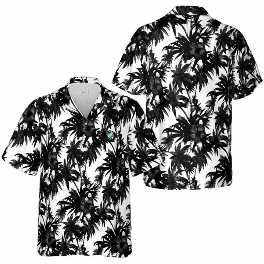 Tribal Palm Print Hawaiian Shirt Premium grade