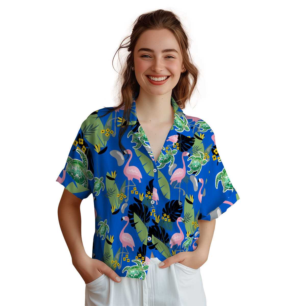 Tribal Pink Flamingo Hawaiian Shirt Top rated Tribal Pink Flamingo Hawaiian Shirt Top rated
