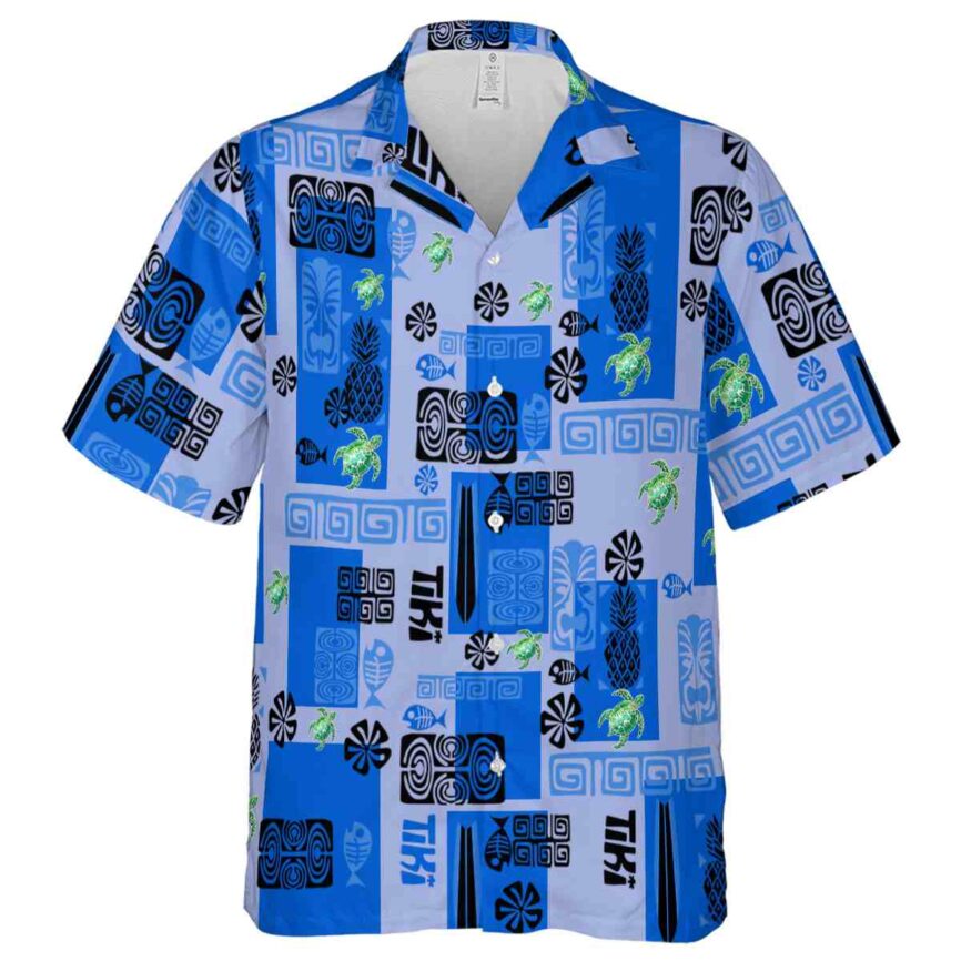 Tribal Tiki Motifs Hawaiian Shirt Fashion forward