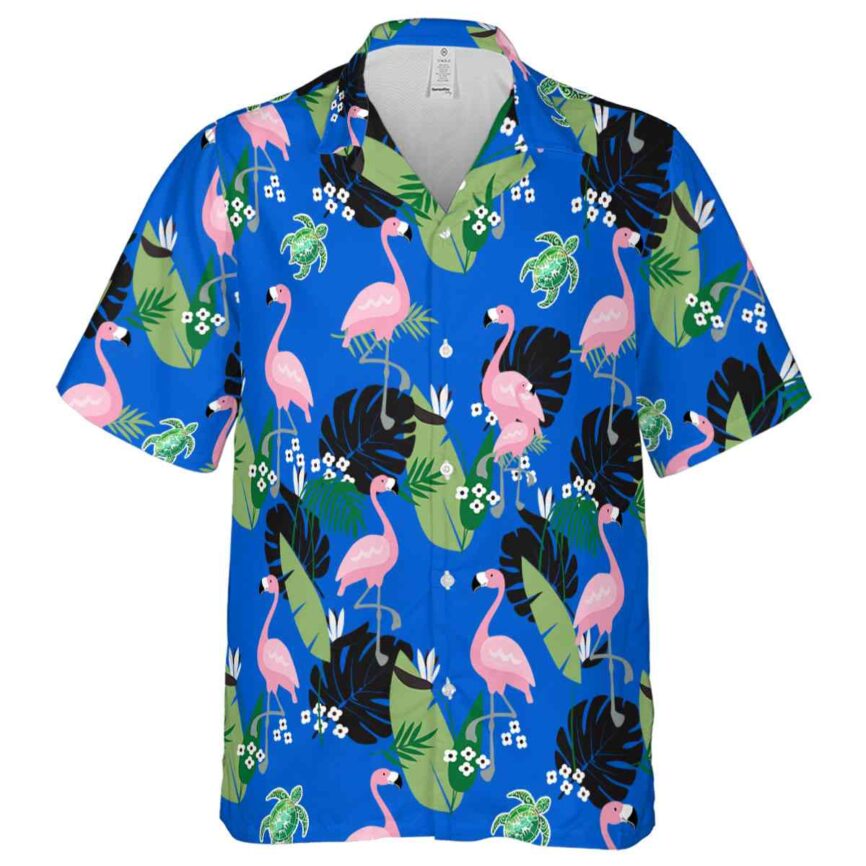 Tribal Tropical Flamingo Hawaiian Shirt Fashion forward