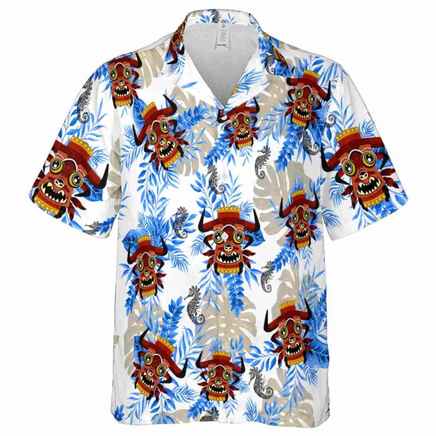 Tribal Tropical Fronds Hawaiian Shirt Fashion forward