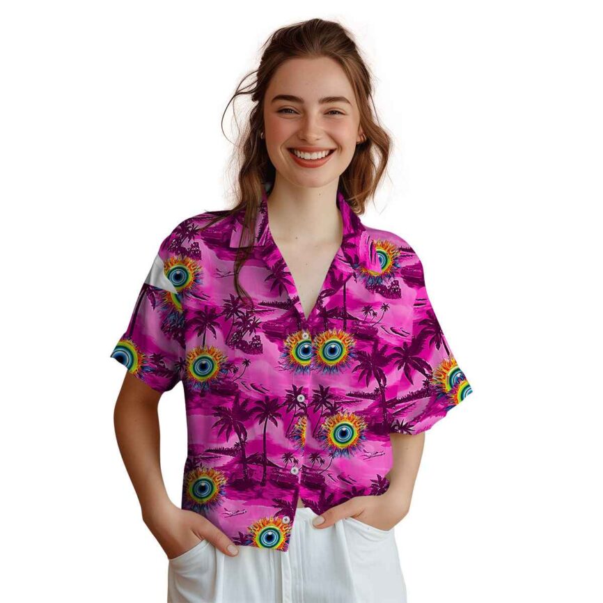 Trippy Island Beach Hawaiian Shirt Top rated