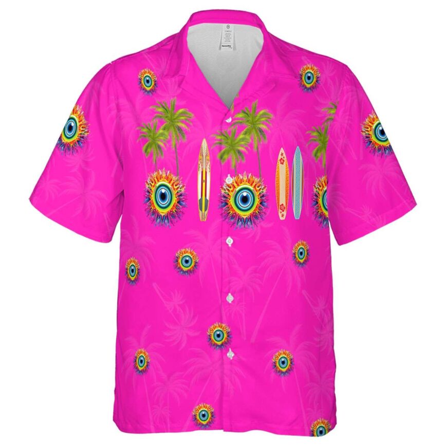 Trippy Island Theme Hawaiian Shirt Fashion forward