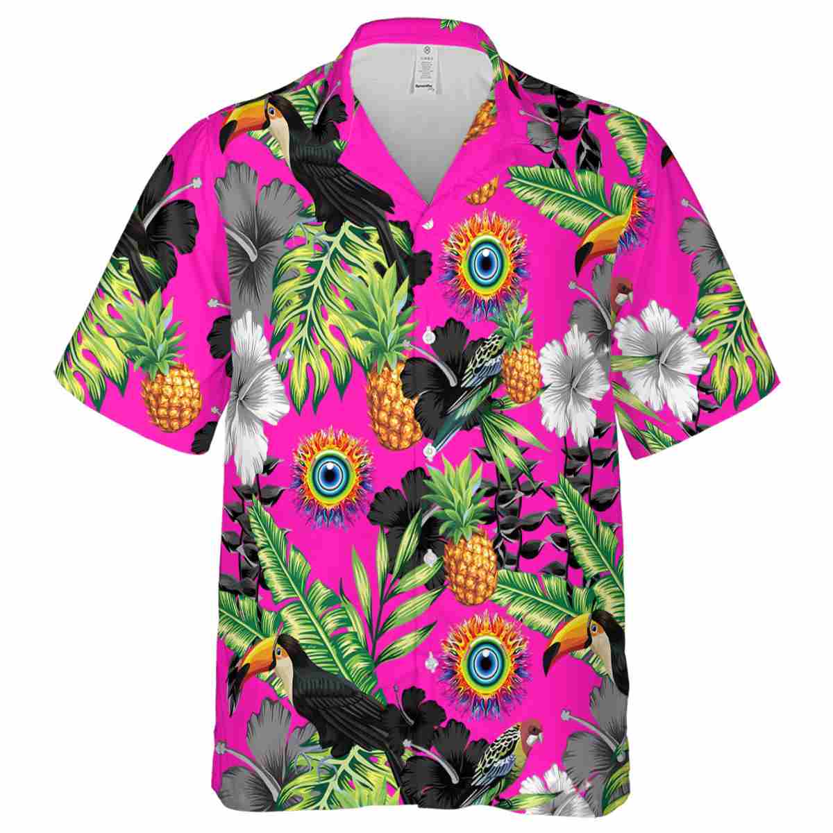 Trippy Leafy Toucan Hawaiian Shirt Fashion forward Trippy Leafy Toucan Hawaiian Shirt Fashion forward