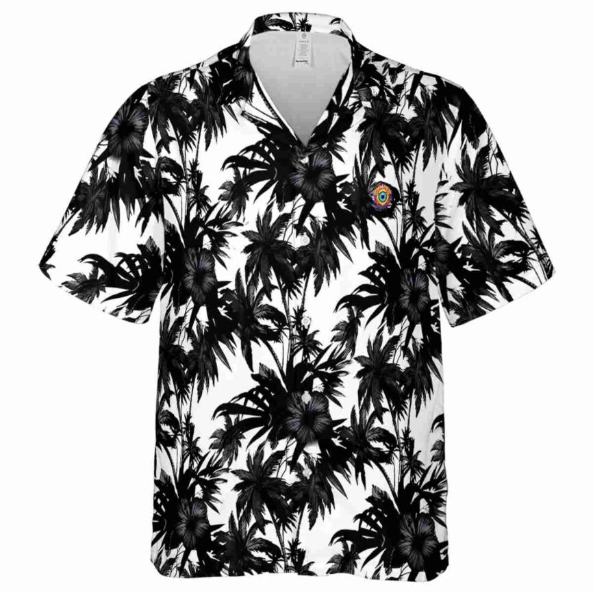 Trippy Palm Print Hawaiian Shirt Fashion forward