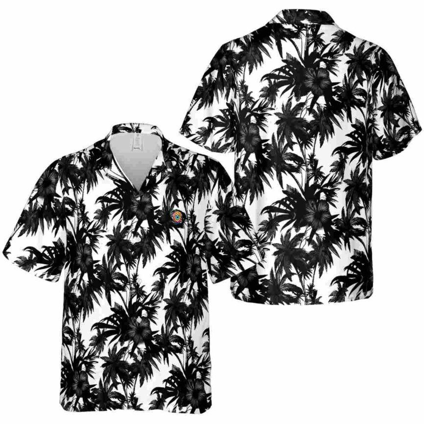 Trippy Palm Print Hawaiian Shirt Premium grade