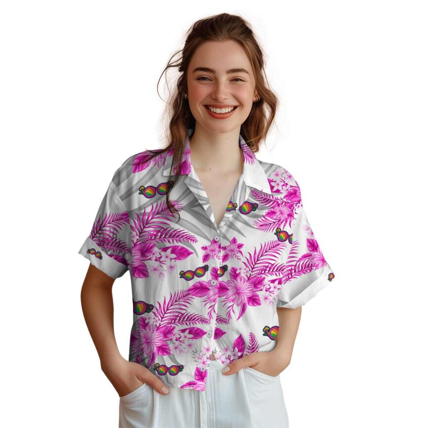 Trippy Tropical Blossom Hawaiian Shirt Top rated