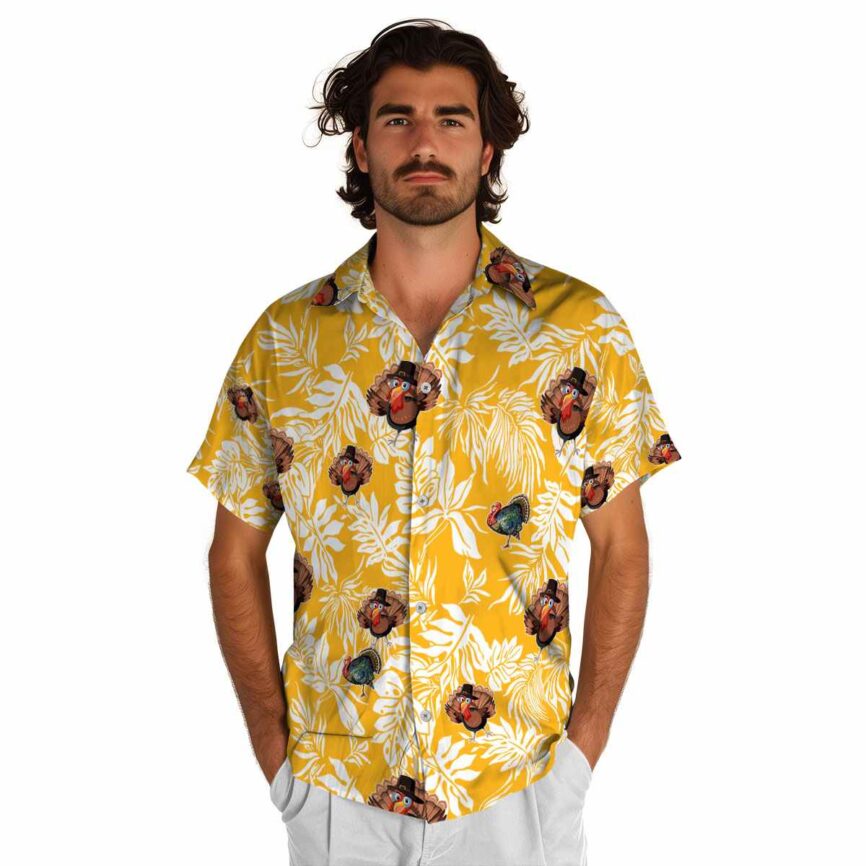 Turkey Bold Foliage Hawaiian Shirt New Arrival