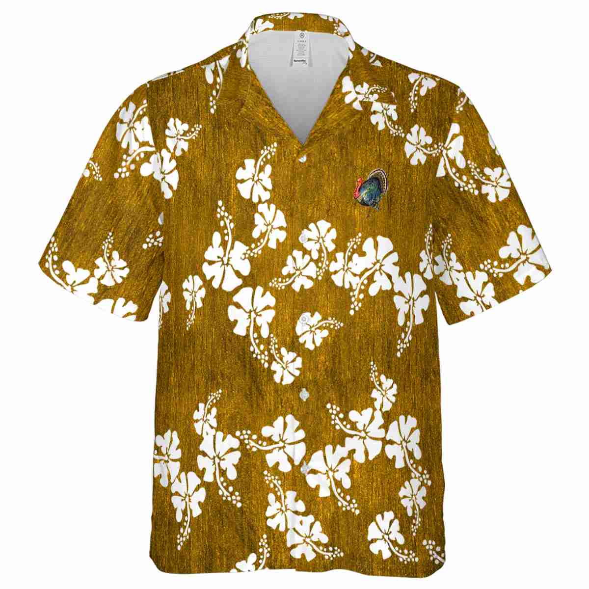 Turkey Hibiscus Blossom Hawaiian Shirt Fashion forward Turkey Hibiscus Blossom Hawaiian Shirt Fashion forward