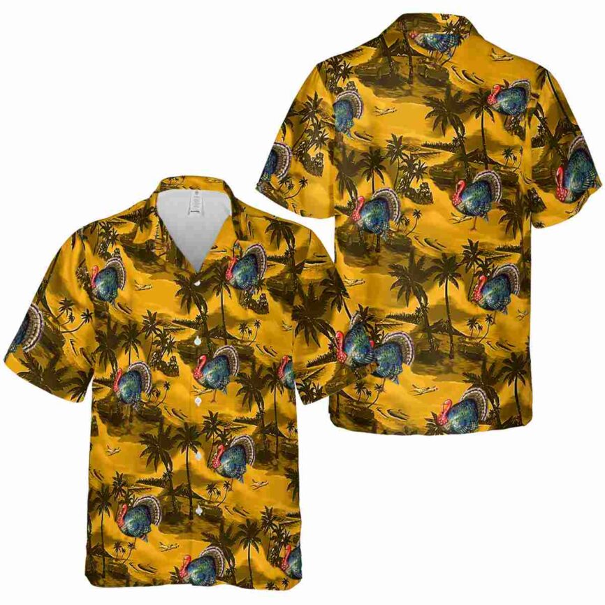 Turkey Island Beach Hawaiian Shirt Premium grade