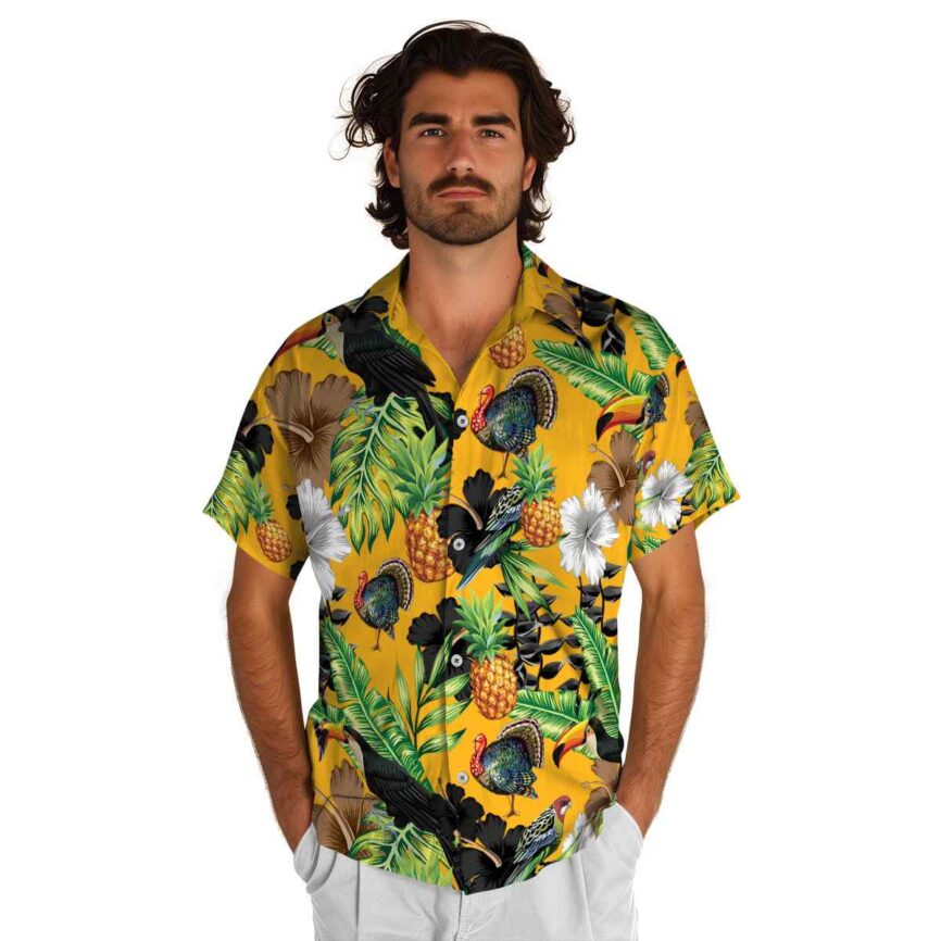 Turkey Leafy Toucan Hawaiian Shirt New Arrival