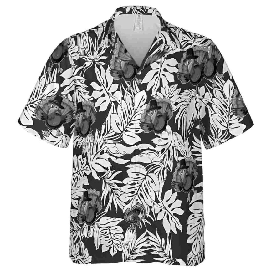 Turkey Monstera Foliage Hawaiian Shirt Fashion forward