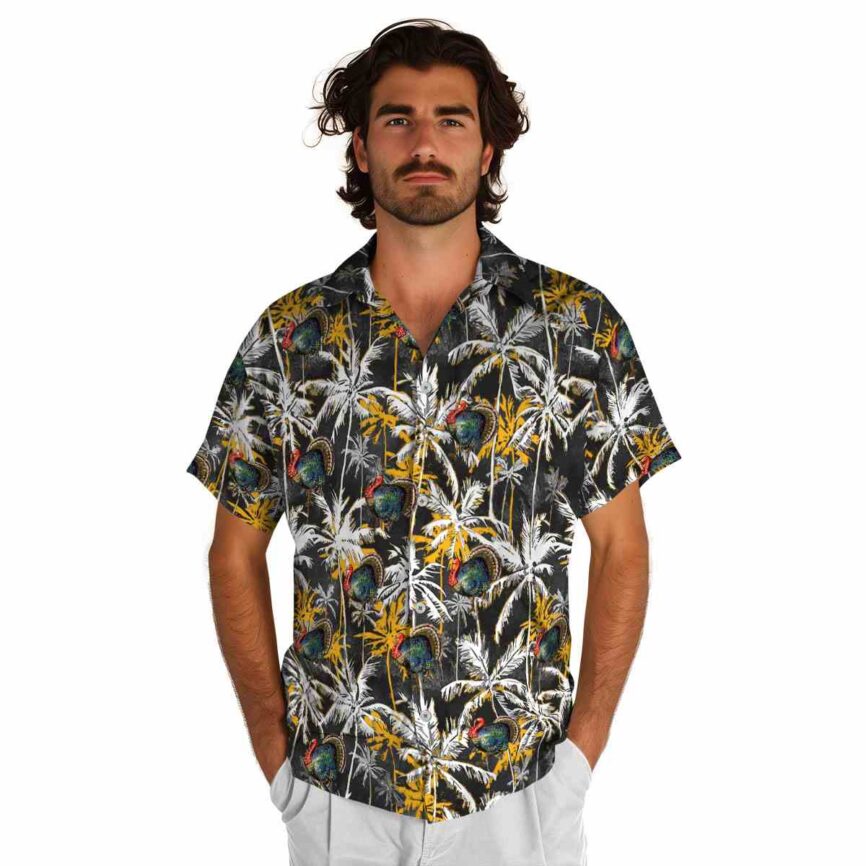 Turkey Palm Themed Hawaiian Shirt New Arrival