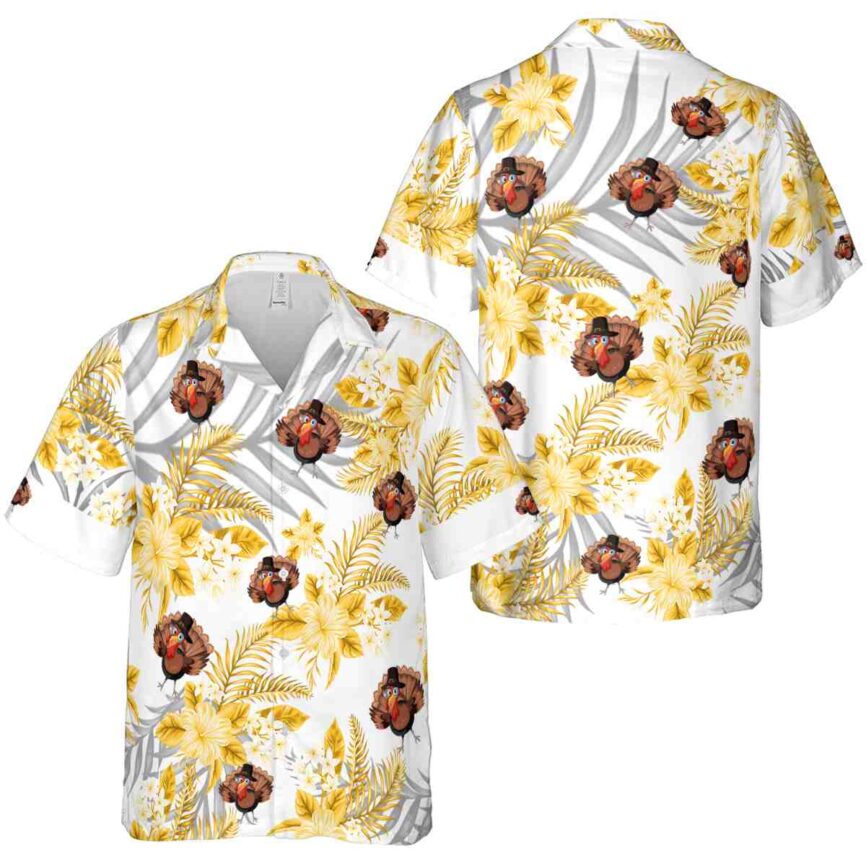 Turkey Tropical Blossom Hawaiian Shirt Premium grade