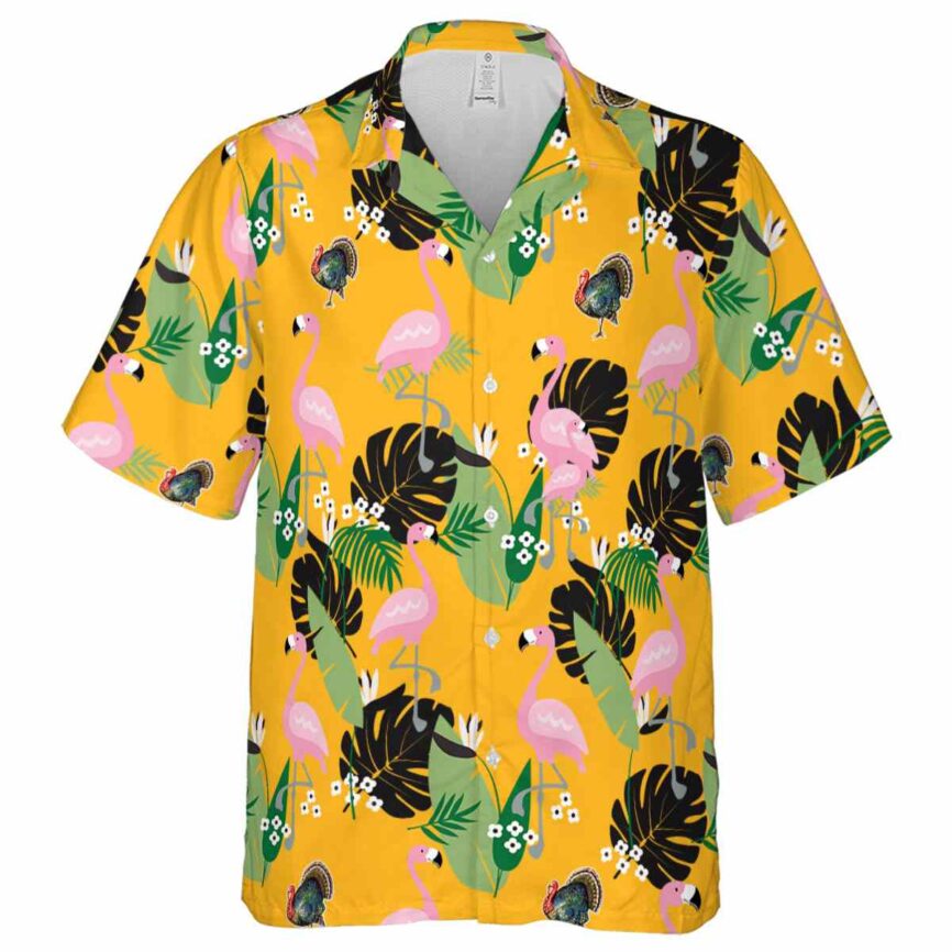 Turkey Tropical Flamingo Hawaiian Shirt Fashion forward