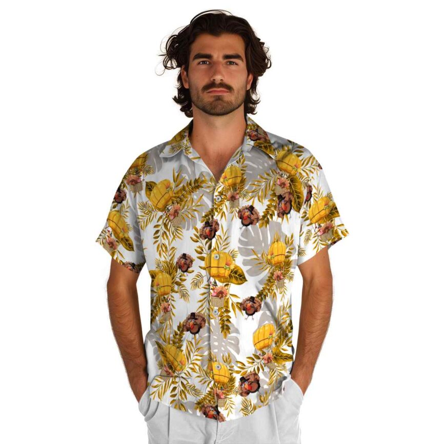 Turkey Tropical Fronds Hawaiian Shirt New Arrival